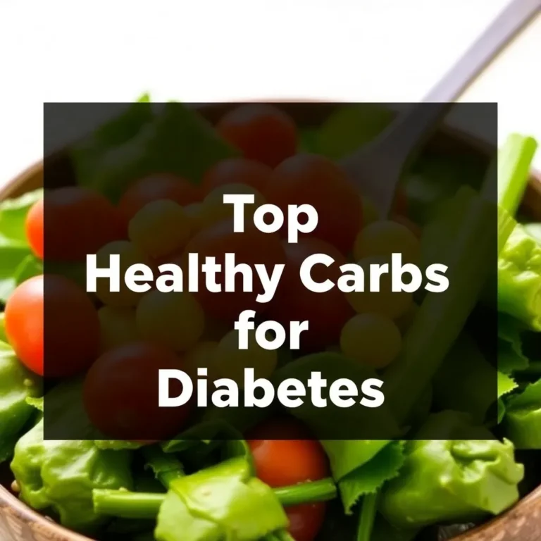 “Top Healthy Carbs for Diabetes: 10 Foods to Manage Blood Sugar Levels Naturally”
